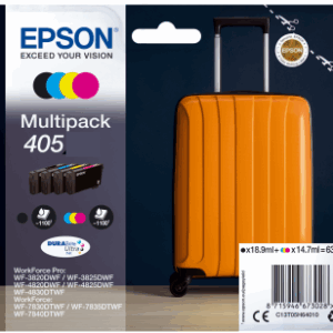 Epson 405 Suitcase Ink B/C/M/Y Multipack