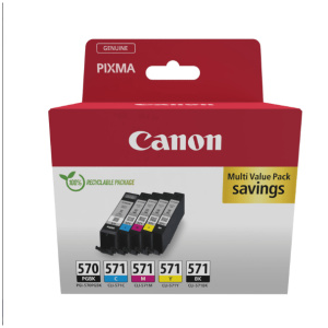 Canon PGI-570 CLI-571 B/C/M/Y/pB Multipack