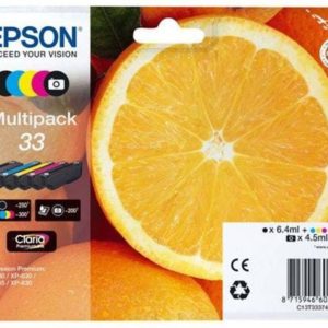 Epson 33 Orange Ink B/C/M/Y Multipack