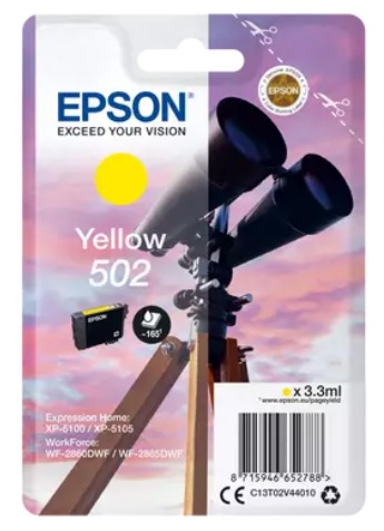Epson 502 Binoculars Ink Yellow