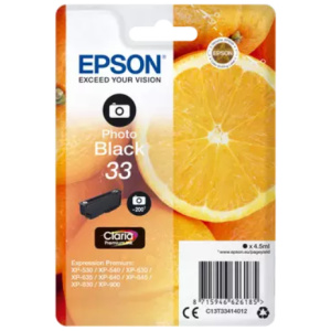 Epson 33 Orange Ink Photo Black