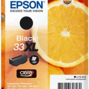Epson 33XL Orange Ink Black