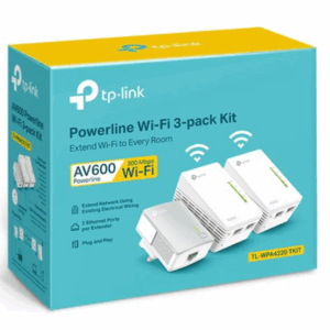 TP-Link AV600 Powerline WiFi Kit, 3-Pack