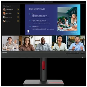 Lenovo ThinkVision T24v-30 1080p 24" Monitor with Webcam