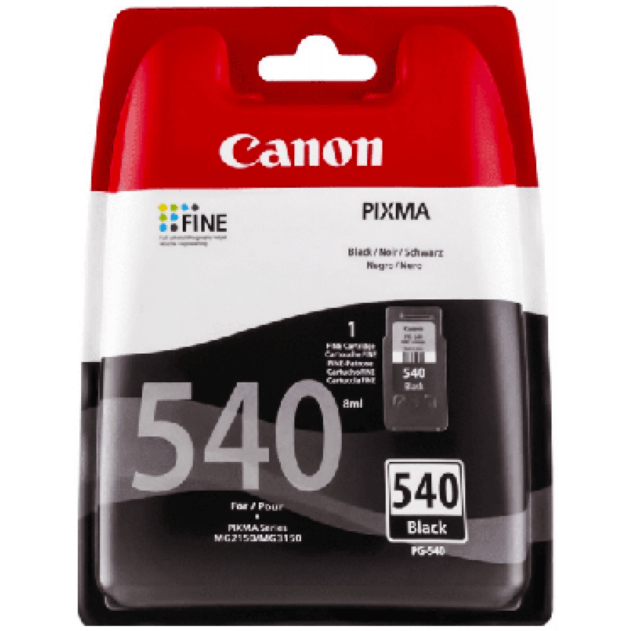 Canon PG-540 Black Ink Cartridge - Sevenoaks Computers
