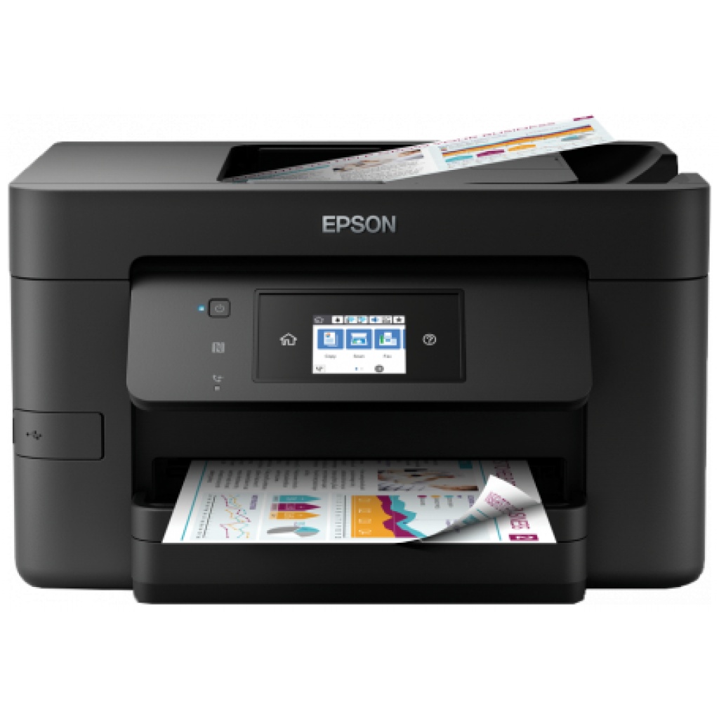 Epson WorkForce Pro WF-4725 All-in-One Wireless Inkjet Printer with Fax ...