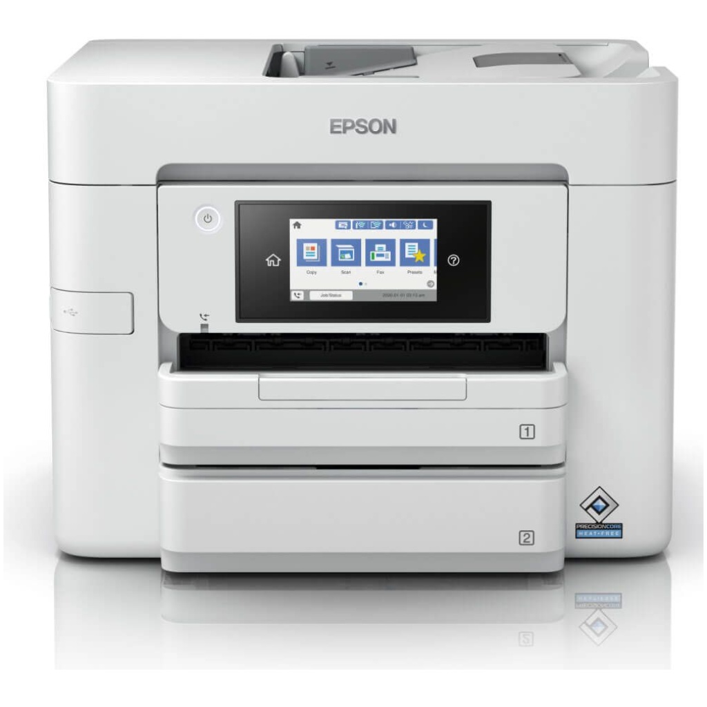 Epson Computer Set Epson WorkForce Pro WF-C4810DTWF A4 Colour Multifunction Inkjet Printer ...