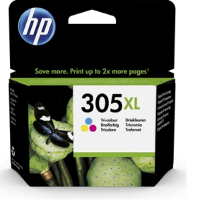 HP 305XL High Capacity Ink Tricolour